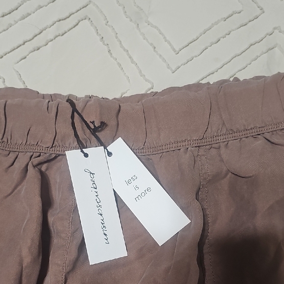 High Waist Mauve Shorts for Women - Picture 2 of 4